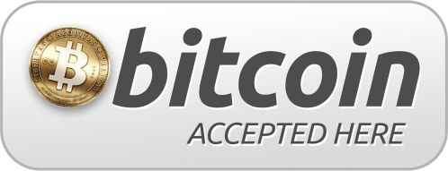 We accept Bitcoins